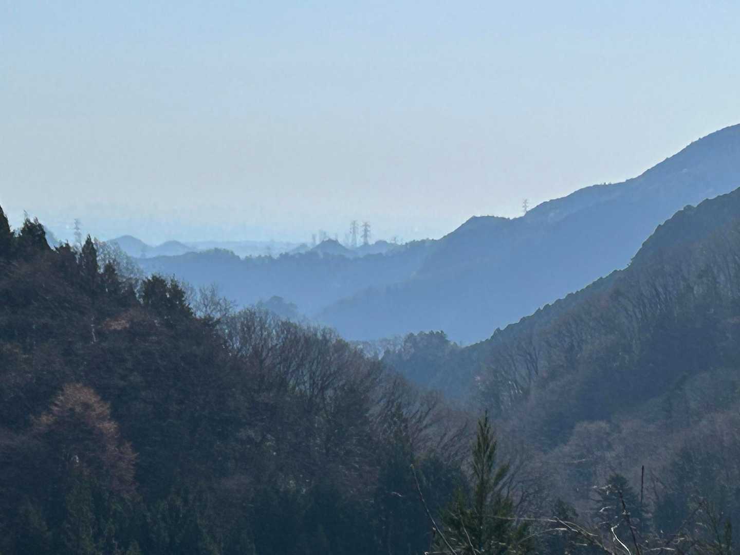 市街地薄らと