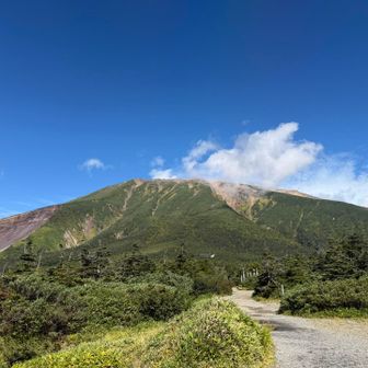 振り返れば、御嶽山
