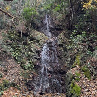天ヶ滝　二段の滝です