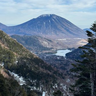 男体山。かっこいいですね。