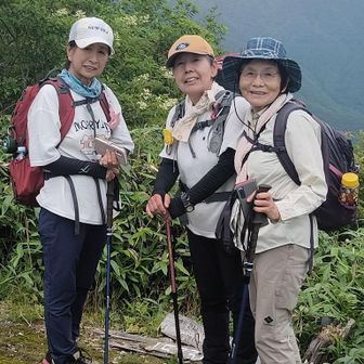 山頂で１枚！
頑張りましたね。