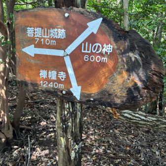 「山の神」いつかは行こうと思っていたのに侵入禁止のテープ