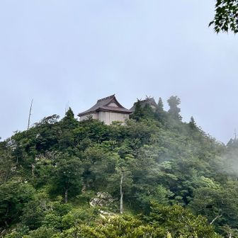 南岳からの帰りに上宮⛩️