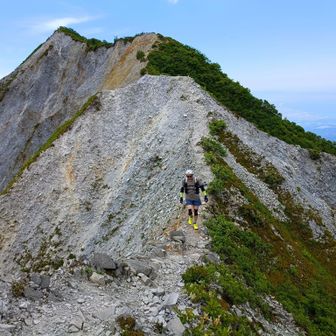 それでは歩いてきた道を戻ります↩️🏃