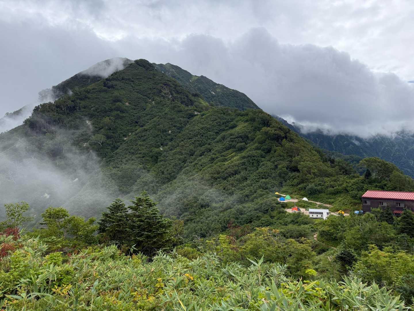 剱岳早月尾根登山口-丸山 往復コースの写真