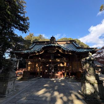 神社に到着