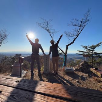 とりあえず記念撮影⛰️
