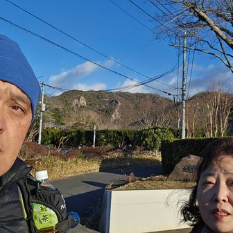 和気中学校から登山開始！