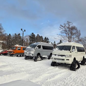 逞しい精鋭達
1BOXタイプ無限軌道車、運転して見たい