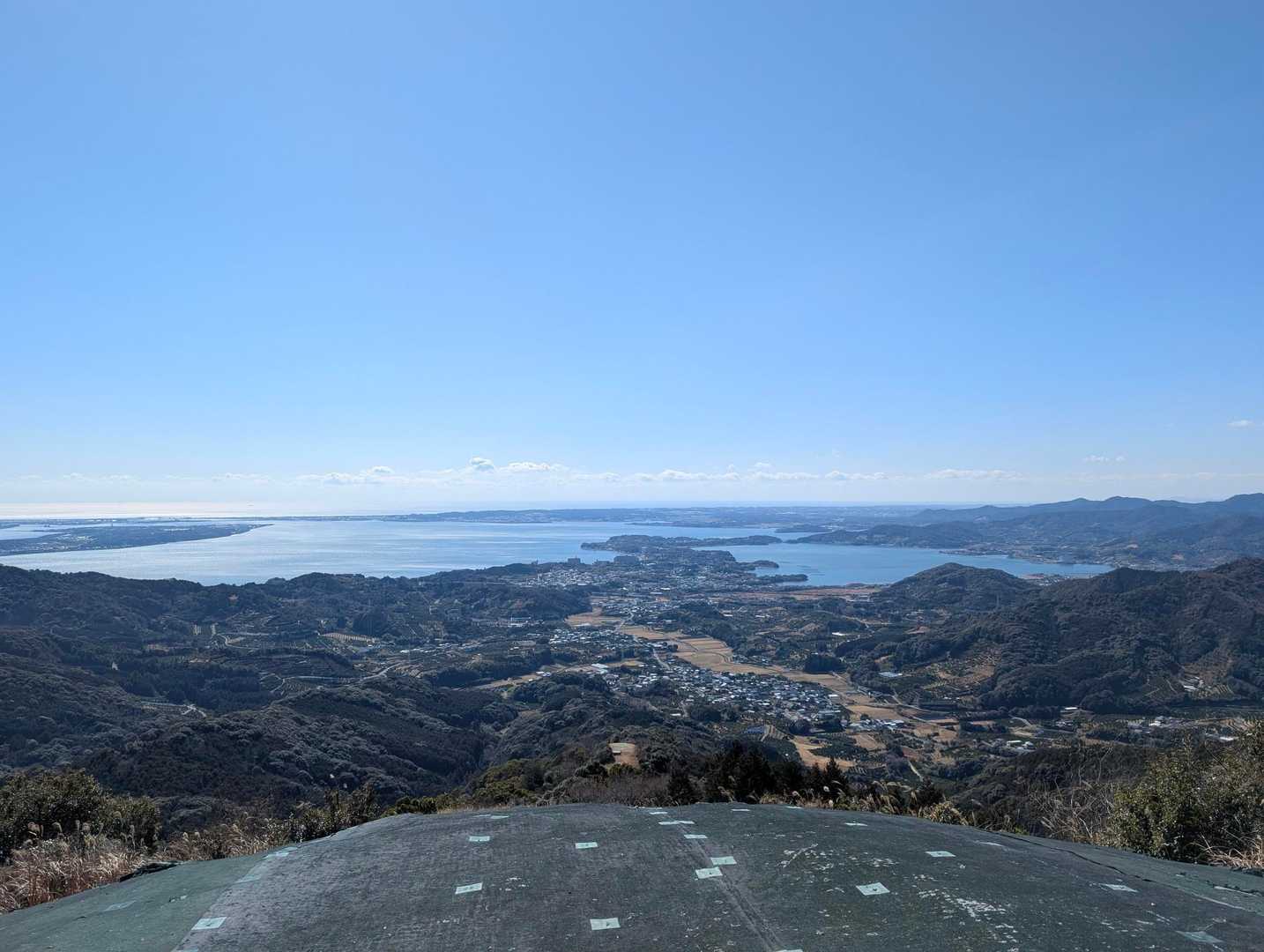 尉ヶ峰 往復コースの写真