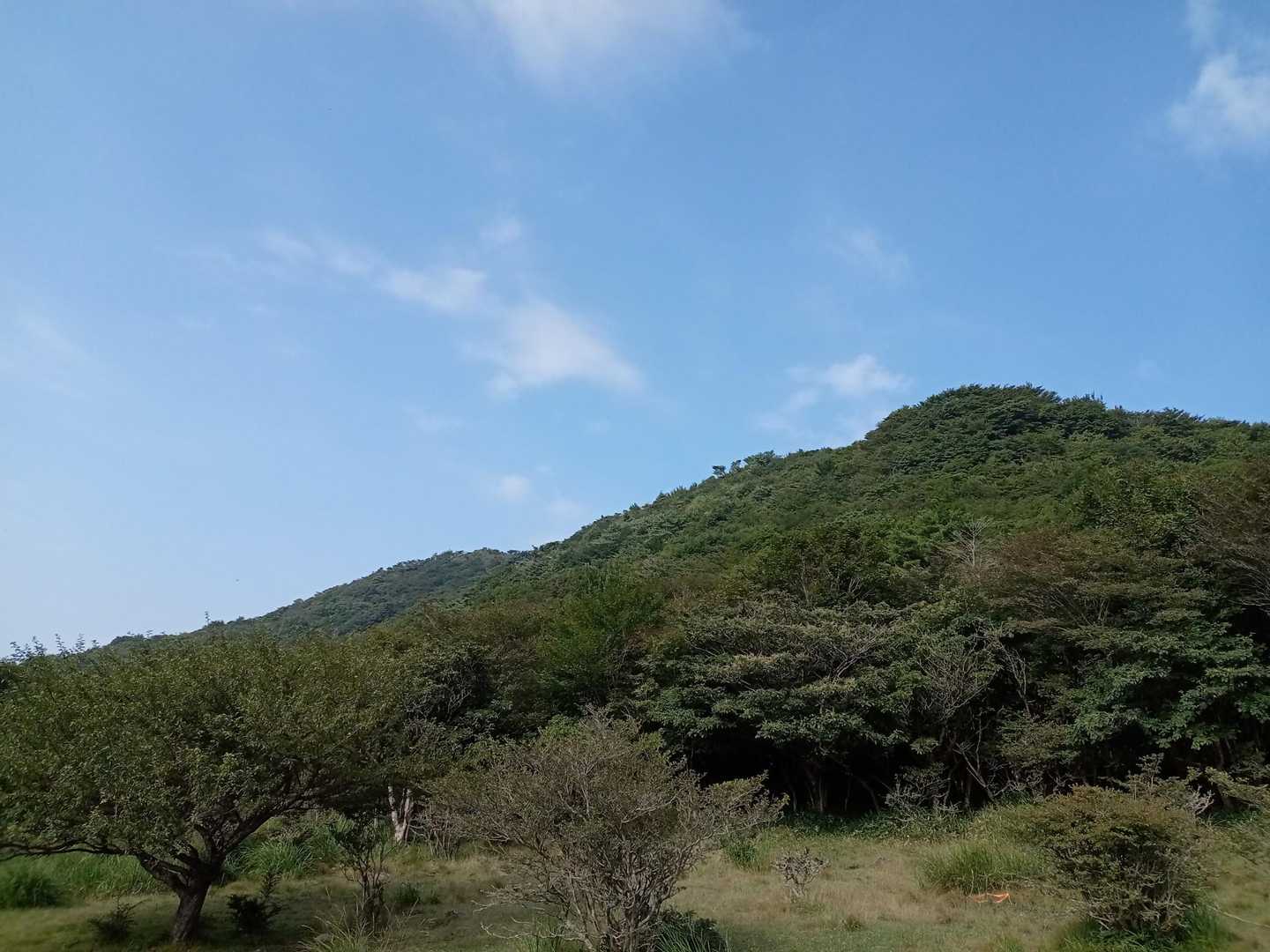荒山高原より。
手前の山と奥に火起山。
手前のお山、スライドしたりんごさんに名前教えてもらったけど忘れちゃいました😵
記憶力の欠如です😱