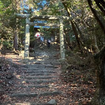 奥の院（弥山神社）へ到着