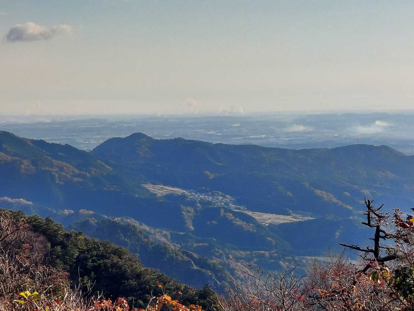 安楽峠登山口-臼杵ヶ岳-小太郎峠-船石 往復コースの写真