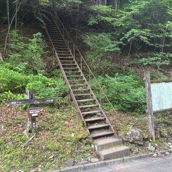 赤石岳登山口🚪