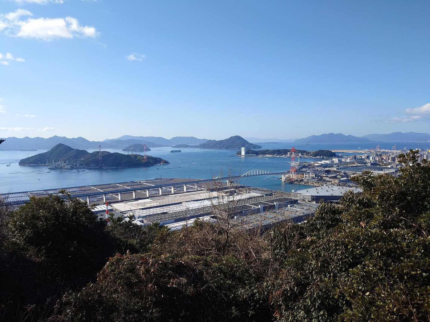 島が見えてきた