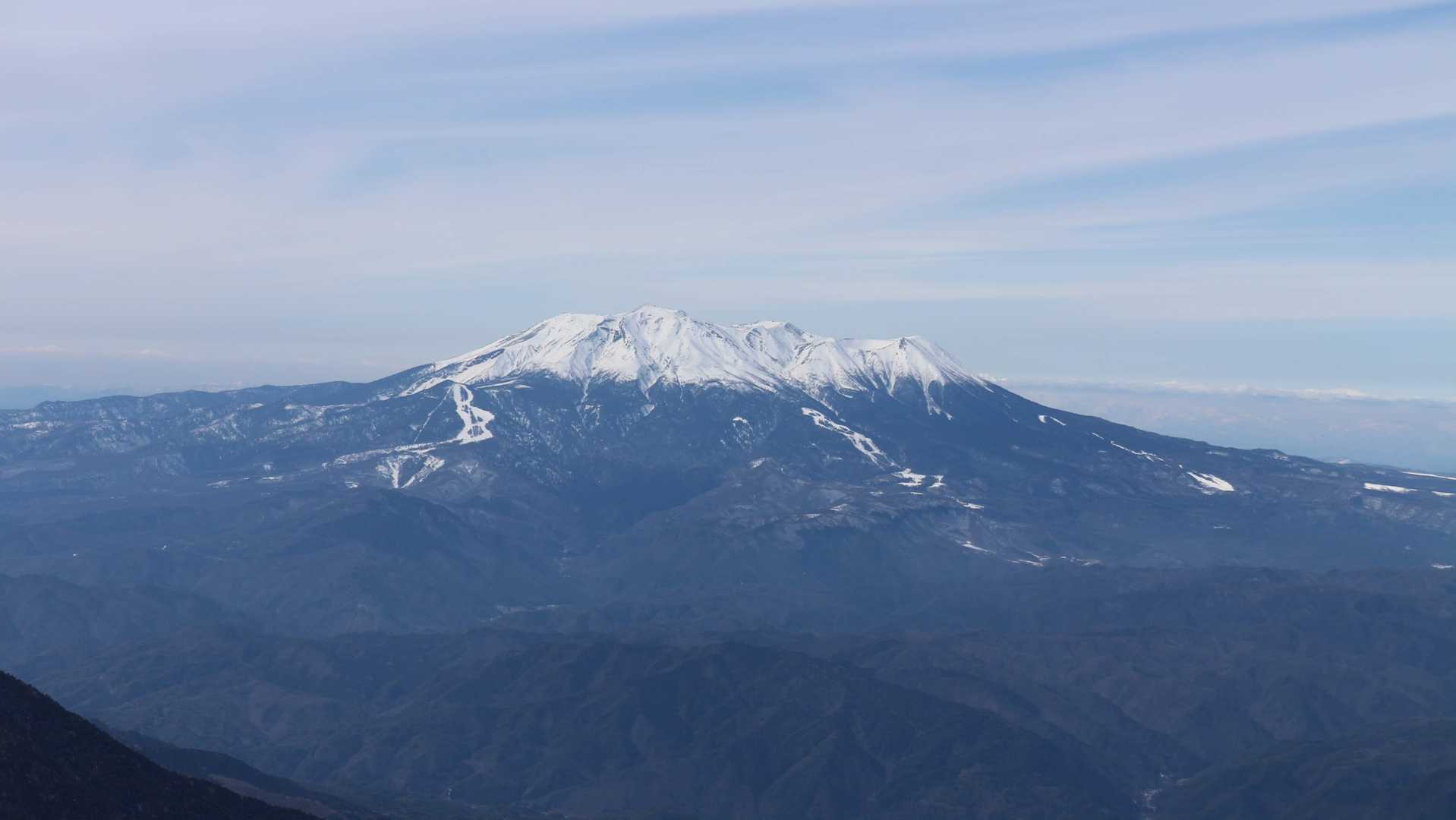 何度も撮りますよ～御嶽山😍