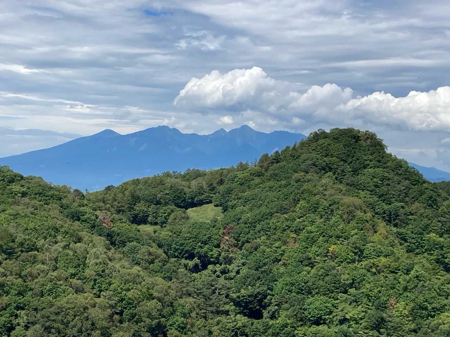 升形山と八ヶ岳