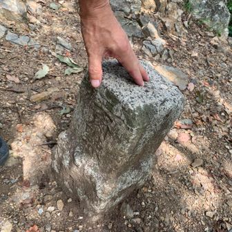 二等三角点
点名:犬伏

ここから尾根を⤴️⤵️しながら、三毳山山頂を目指します。