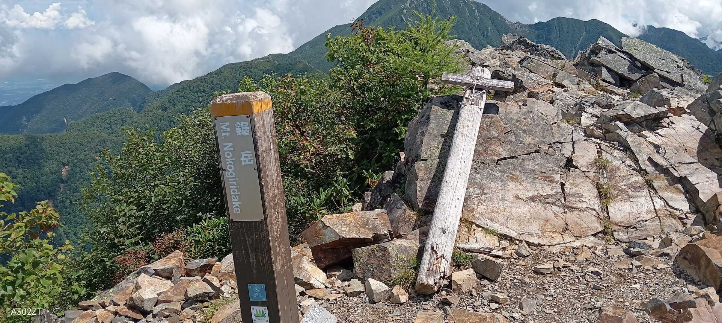 横岳峠-鋸岳 往復コースの写真