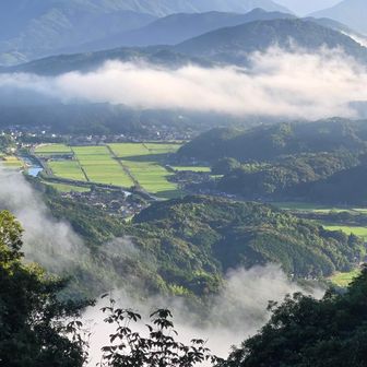 山頂から