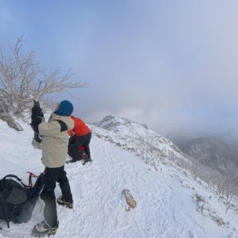 長く休むと寒いので休憩は少なめ