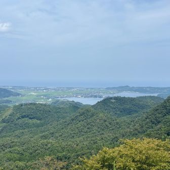 東郷湖と日本海🌊