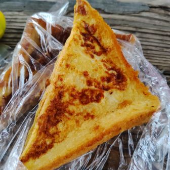 時間差で到着
フレンチトースト焼いてきたよ