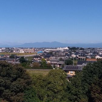 赤城も見える