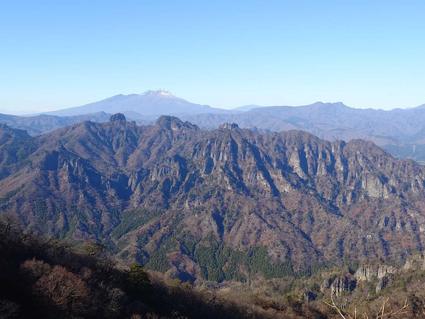 妙義山 往復コースの写真