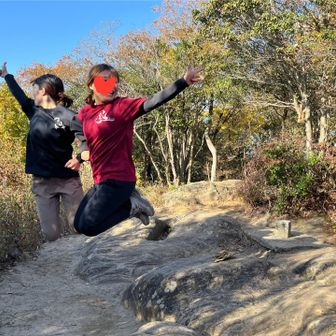 若者は疲れ知らず
見てるだけで気分が上がる🥰
でも身体は正直、脚はもつれる😭