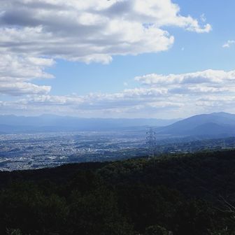 橿原市、葛城山、金剛山方面　もう一個ミカン食べる🍊