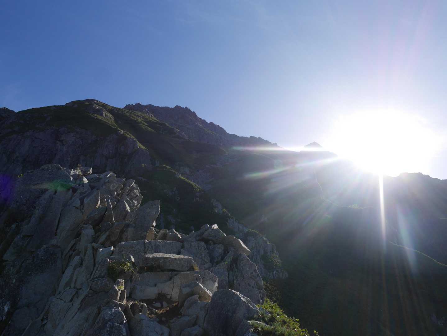 前穂高岳（上高地）＜重太郎新道＞の写真