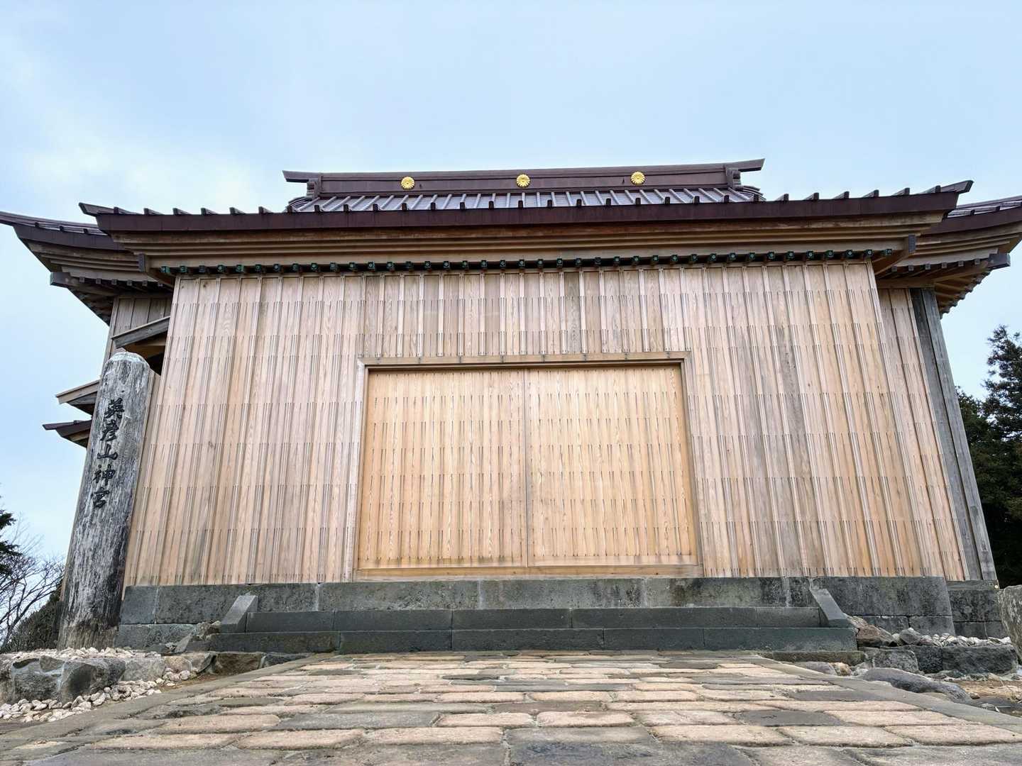 上宮、立派に修復されましたね👍