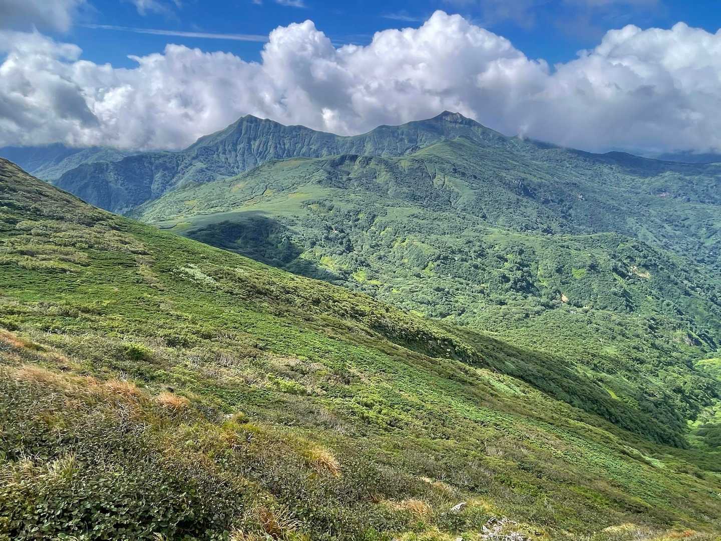 暑寒別岳登山口-佐上台-暑寒別岳 往復コースの写真