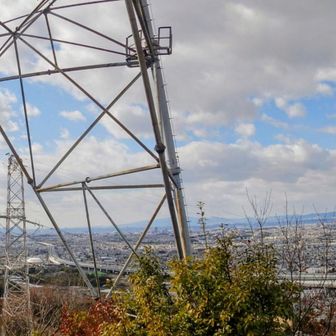 山頂からの展望
あべのハルカス、六甲山系などなど