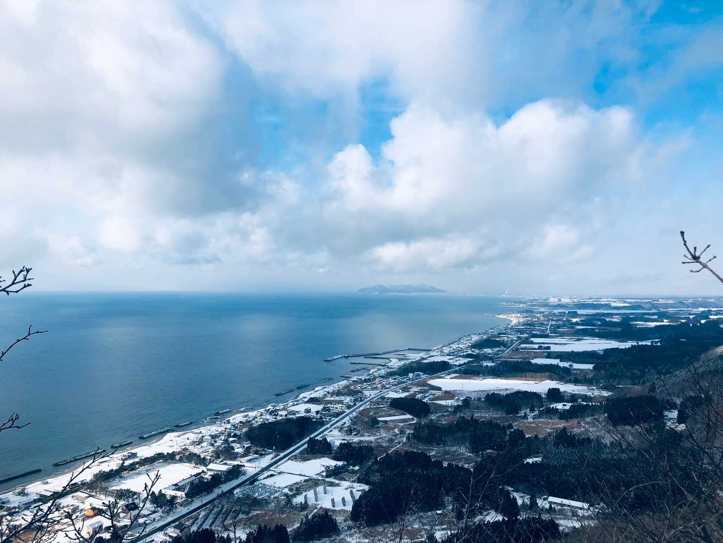 函館山も見えました☺️