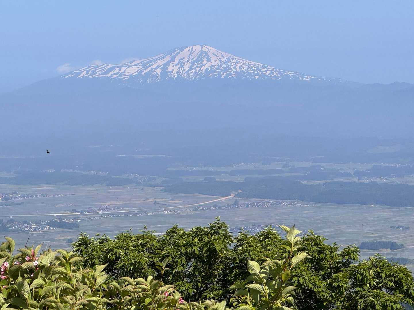 安定の鳥海山👋