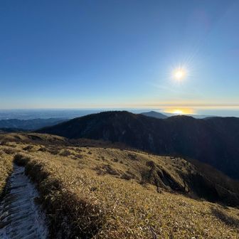 太平洋を見ながら