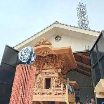 やぐらが見学できました。