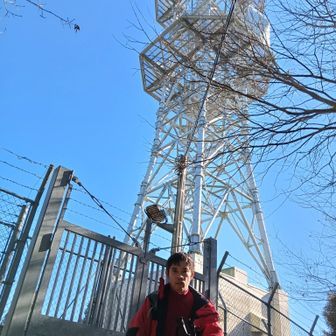 パラボラ山頂上付近
眺望はありません