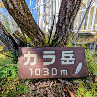 ㊗️本日２座目・カラ岳1029m🎊