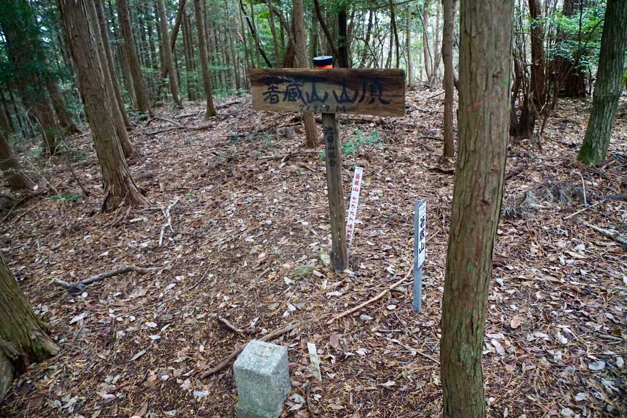 箸蔵山ピーク