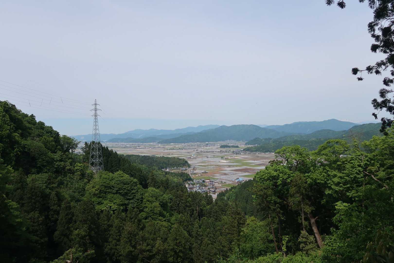 榎坂峠からの😌