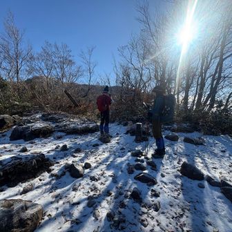 雪が出てきました。