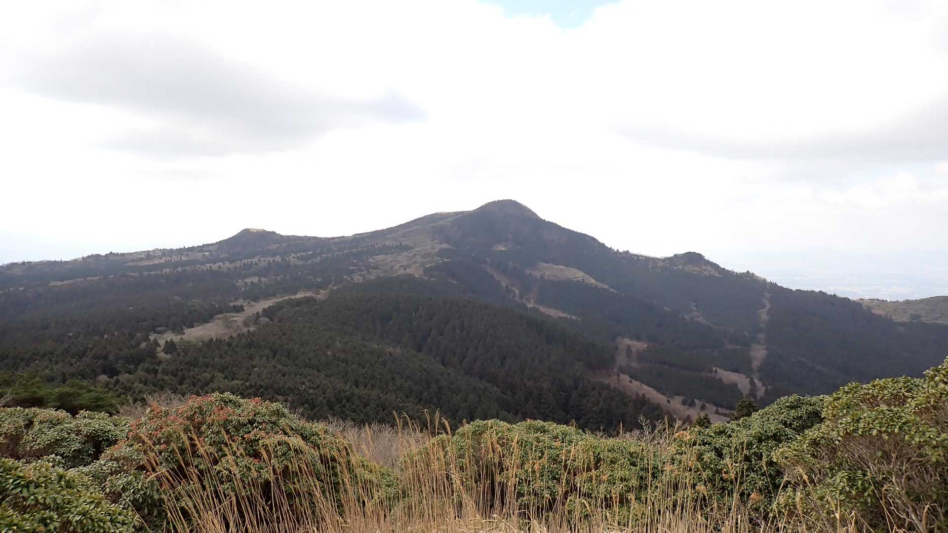 鞍岳の山容