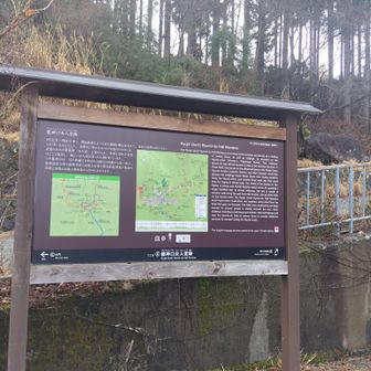 龍神口女人堂跡の案内板