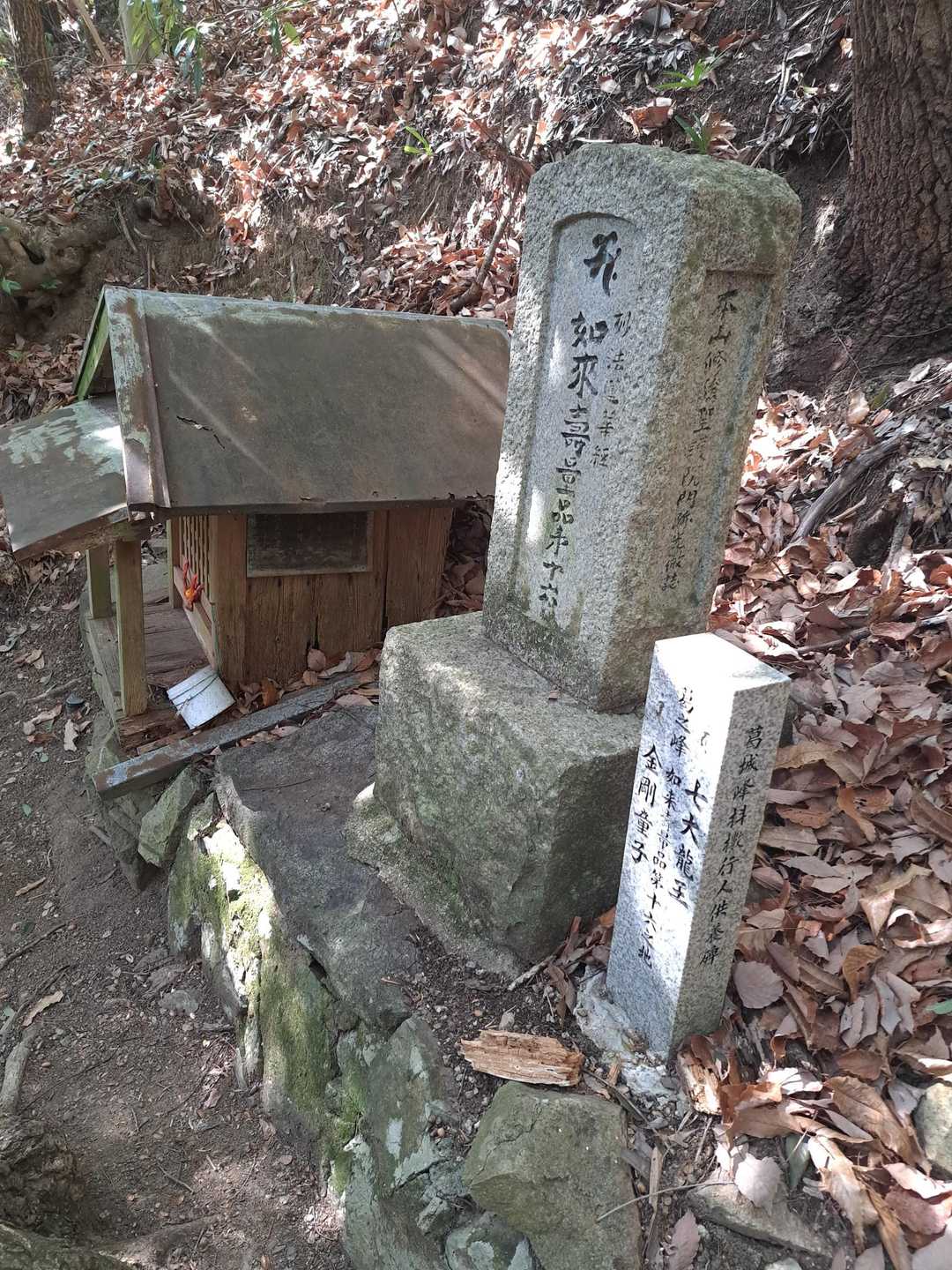 千早口駅-清水ヶ峰登り口-ジルミ峠-学文峰-下峠-流谷観音 縦走コースの写真