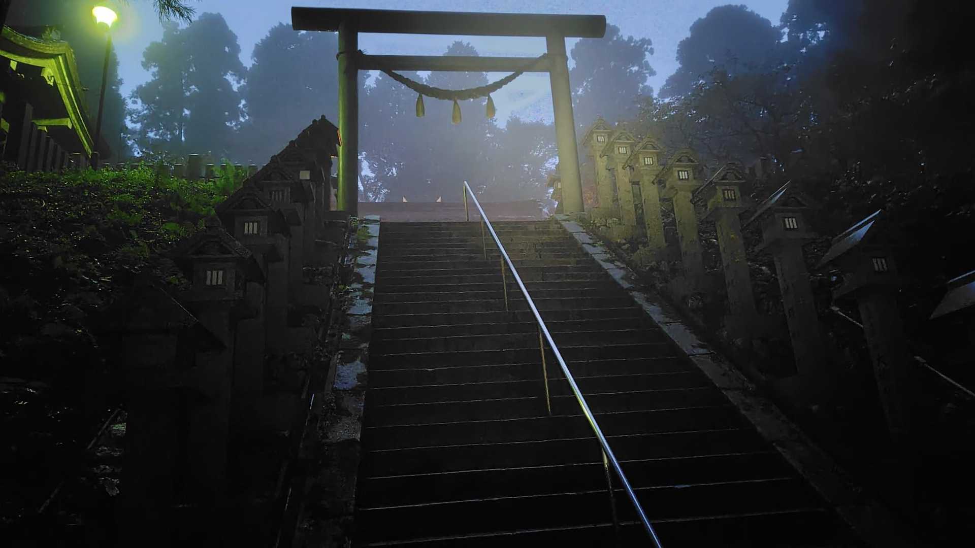 葛木神社に参拝は正面から。