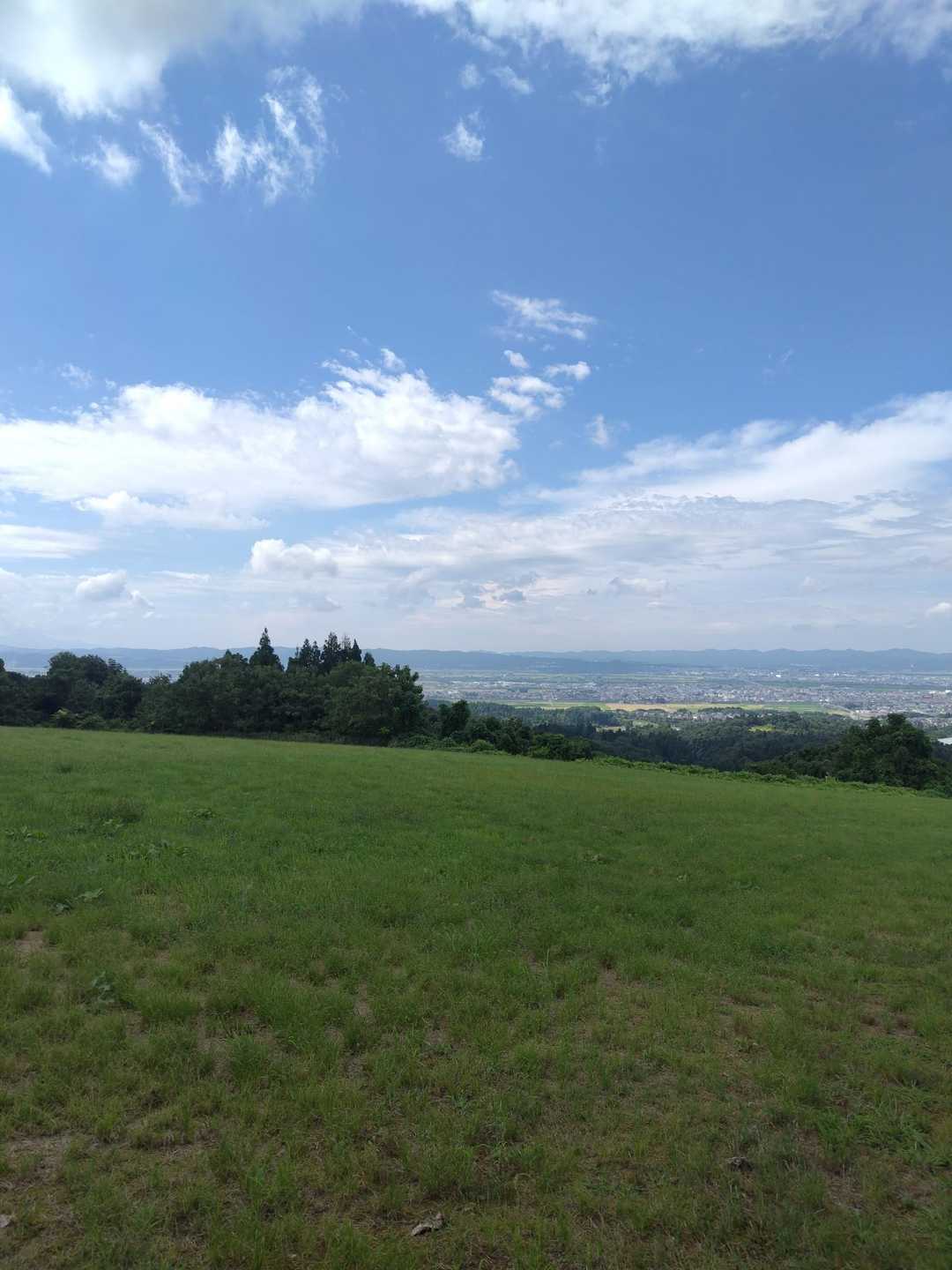 爽やかな風が吹いていました