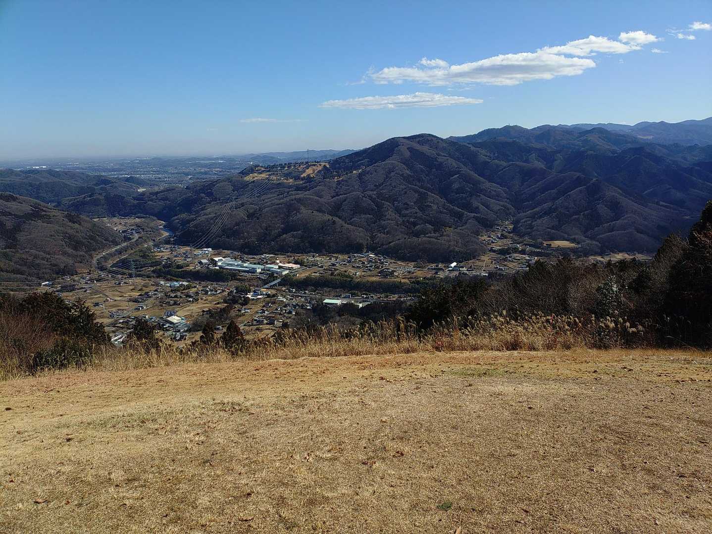 寄居駅-鐘撞堂山登山口-鐘撞堂山-筑坂峠-円良田城山-大槻 縦走コースの写真